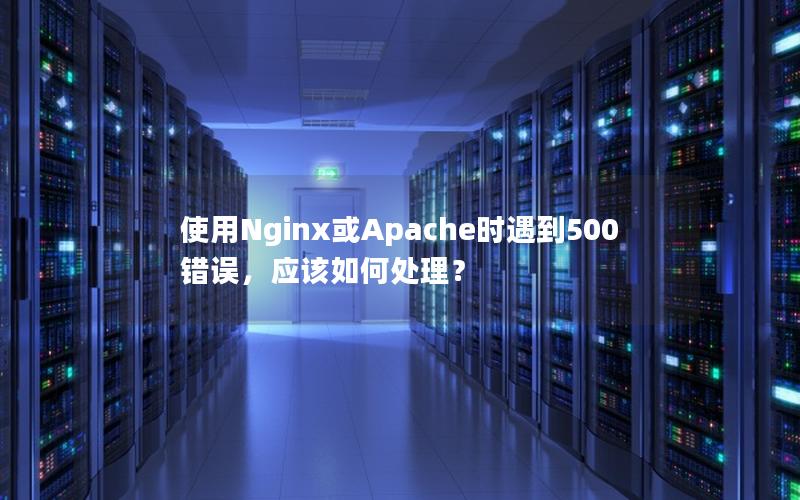 使用Nginx或Apache时遇到500错误，应该如何处理？