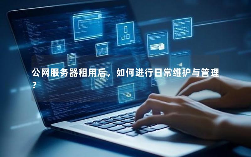 公网服务器租用后，如何进行日常维护与管理？