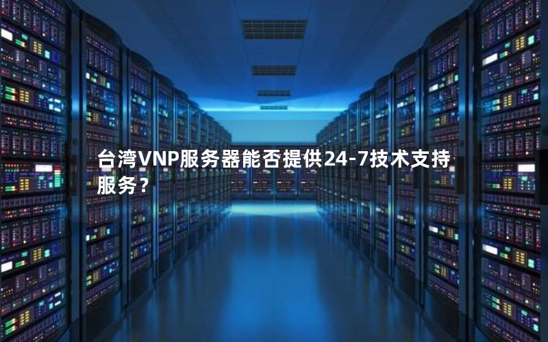 台湾VNP服务器能否提供24-7技术支持服务？