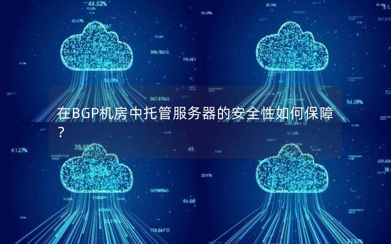 在BGP机房中托管服务器的安全性如何保障？