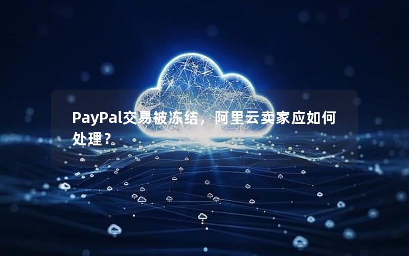 PayPal交易被冻结，阿里云卖家应如何处理？