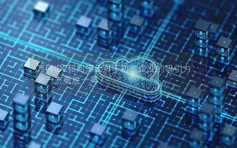 万网IDC和阿里云对于初创企业的吸引力：哪一方更胜一筹？