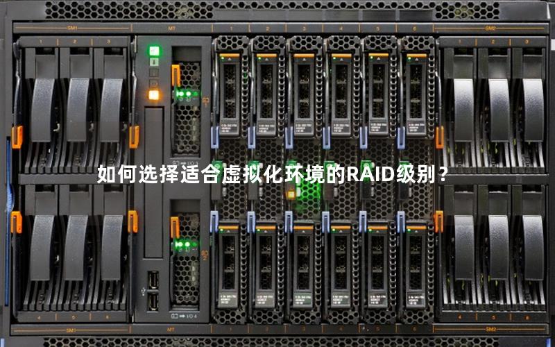 如何选择适合虚拟化环境的RAID级别？