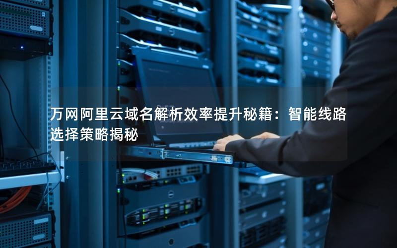 万网阿里云域名解析效率提升秘籍：智能线路选择策略揭秘