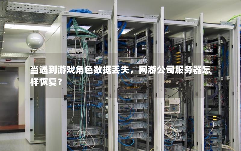 当遇到游戏角色数据丢失，网游公司服务器怎样恢复？