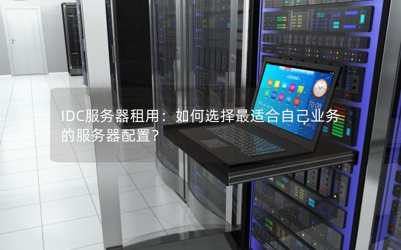 IDC服务器租用：如何选择最适合自己业务的服务器配置？
