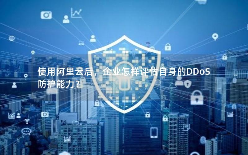 使用阿里云后，企业怎样评估自身的DDoS防护能力？