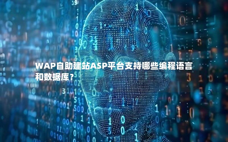 WAP自助建站ASP平台支持哪些编程语言和数据库？