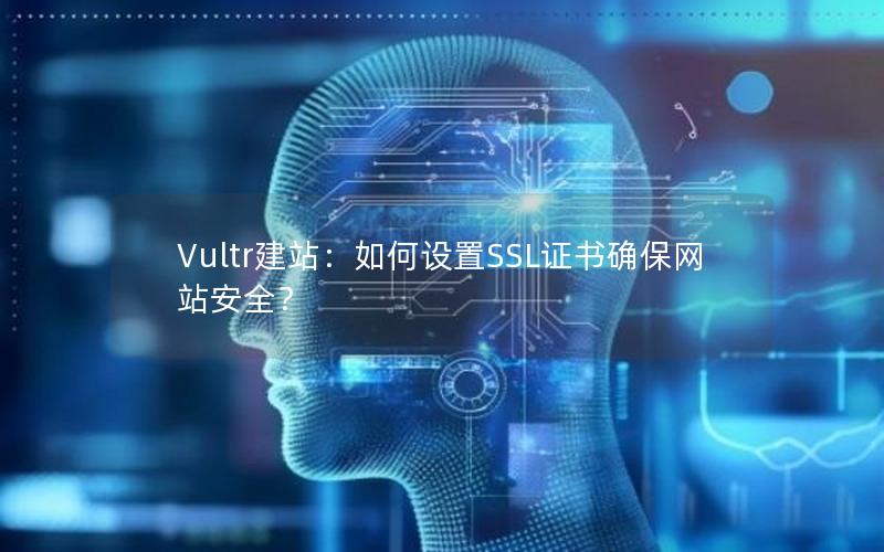 Vultr建站：如何设置SSL证书确保网站安全？