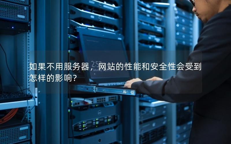 如果不用服务器，网站的性能和安全性会受到怎样的影响？