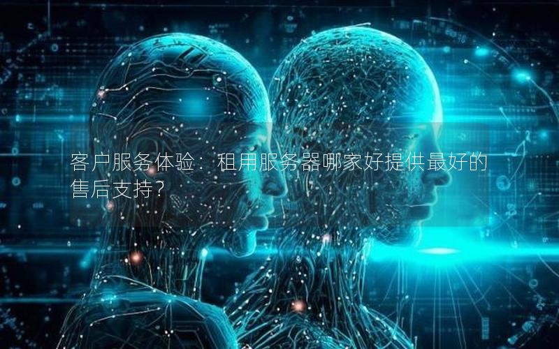 客户服务体验：租用服务器哪家好提供最好的售后支持？