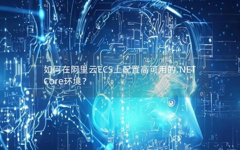 如何在阿里云ECS上配置高可用的.NET Core环境？