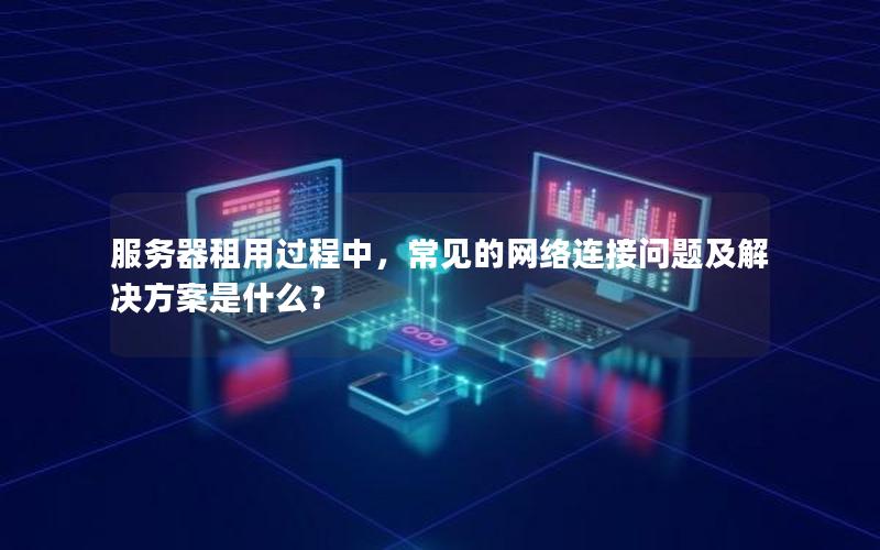 服务器租用过程中，常见的网络连接问题及解决方案是什么？
