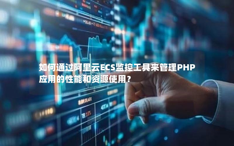 如何通过阿里云ECS监控工具来管理PHP应用的性能和资源使用？