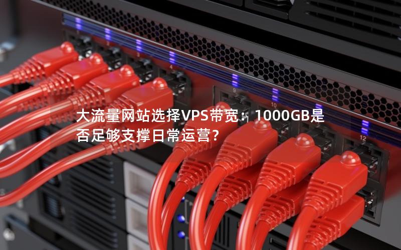 大流量网站选择VPS带宽：1000GB是否足够支撑日常运营？