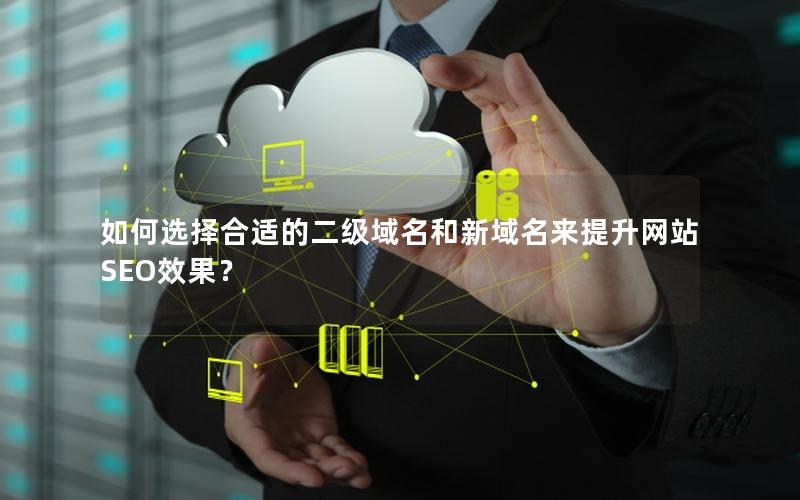 如何选择合适的二级域名和新域名来提升网站SEO效果？