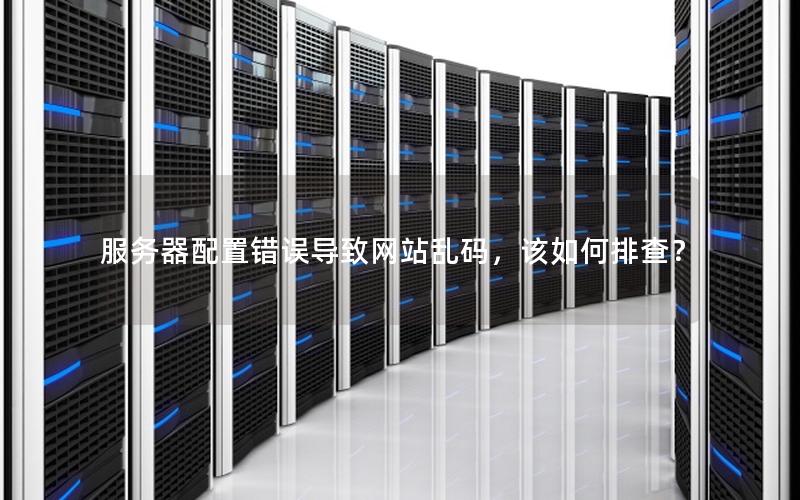 服务器配置错误导致网站乱码，该如何排查？