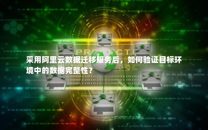 采用阿里云数据迁移服务后，如何验证目标环境中的数据完整性？