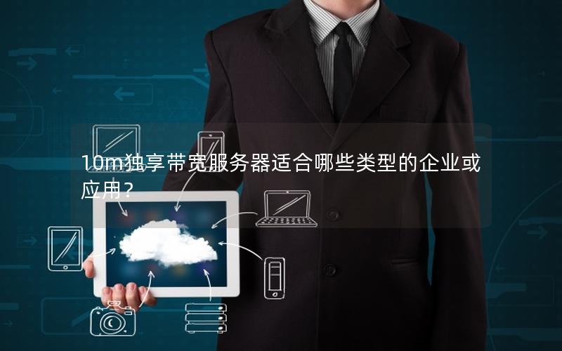 10m独享带宽服务器适合哪些类型的企业或应用？