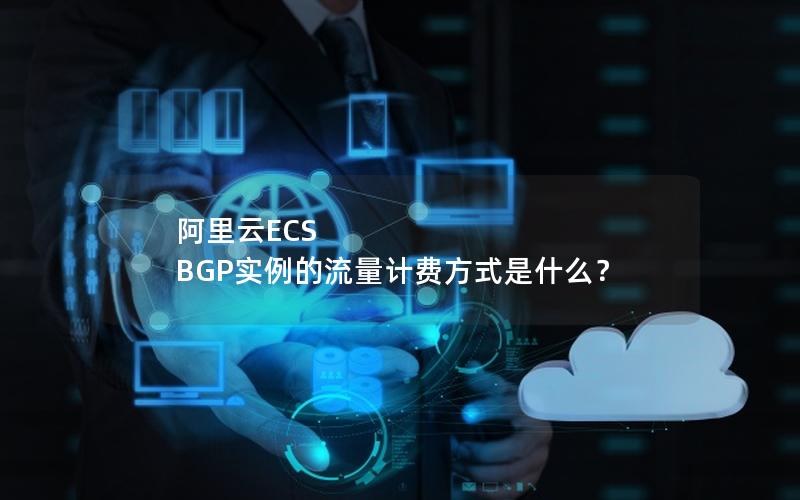 阿里云ECS BGP实例的流量计费方式是什么？