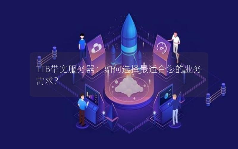 1TB带宽服务器：如何选择最适合您的业务需求？