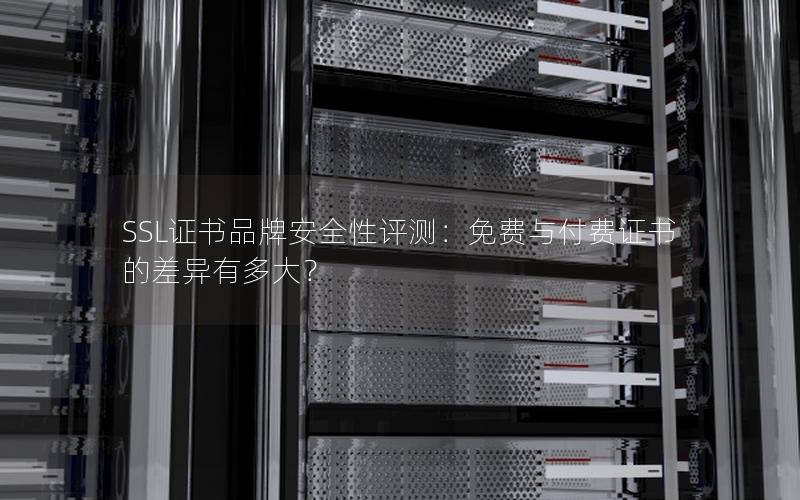 SSL证书品牌安全性评测：免费与付费证书的差异有多大？