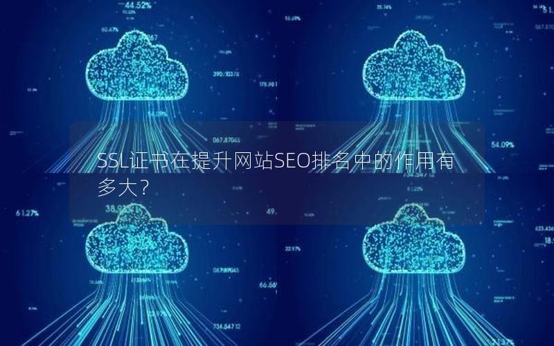 SSL证书在提升网站SEO排名中的作用有多大？