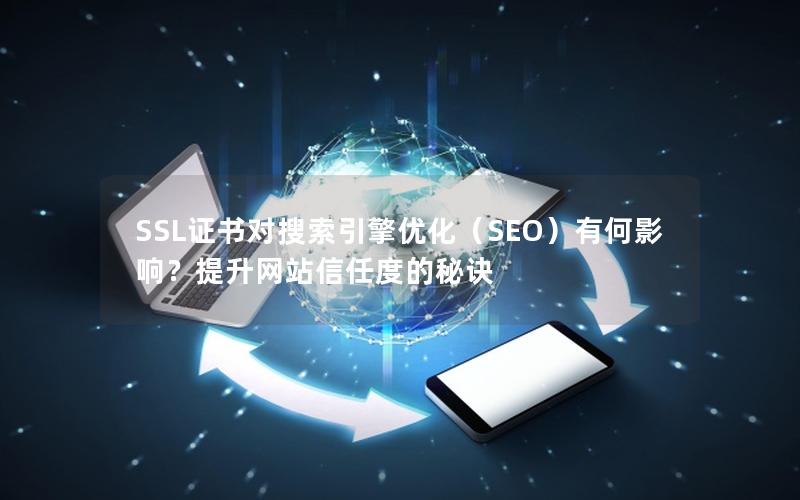 SSL证书对搜索引擎优化（SEO）有何影响？提升网站信任度的秘诀