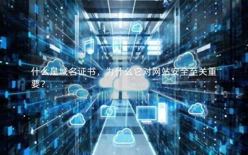 什么是域名证书，为什么它对网站安全至关重要？