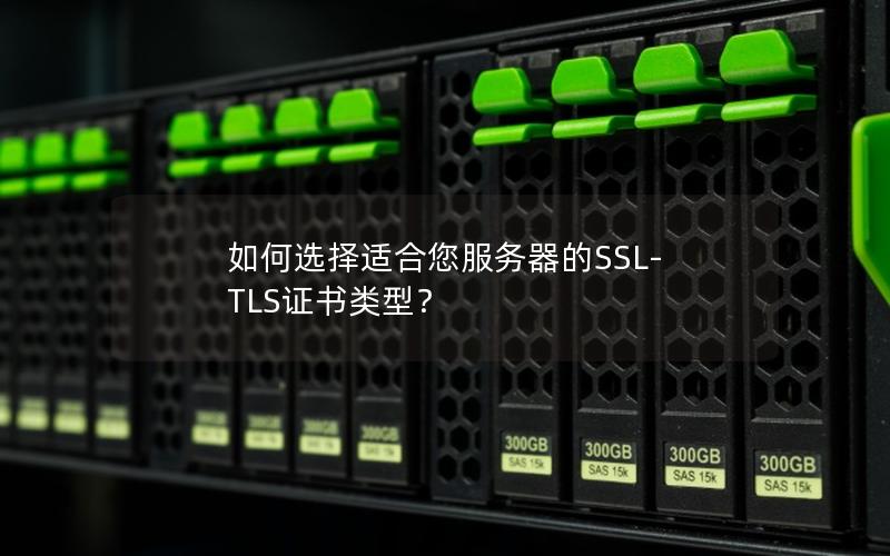 如何选择适合您服务器的SSL-TLS证书类型？