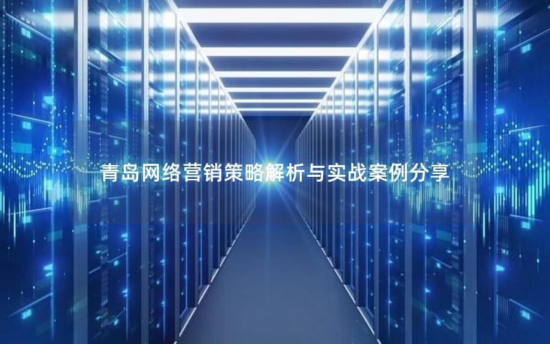青岛网络营销策略解析与实战案例分享