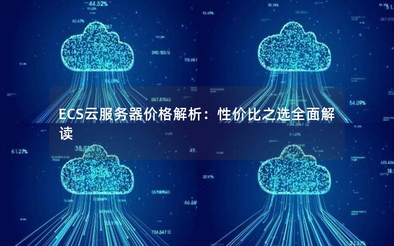 ECS云服务器价格解析：性价比之选全面解读