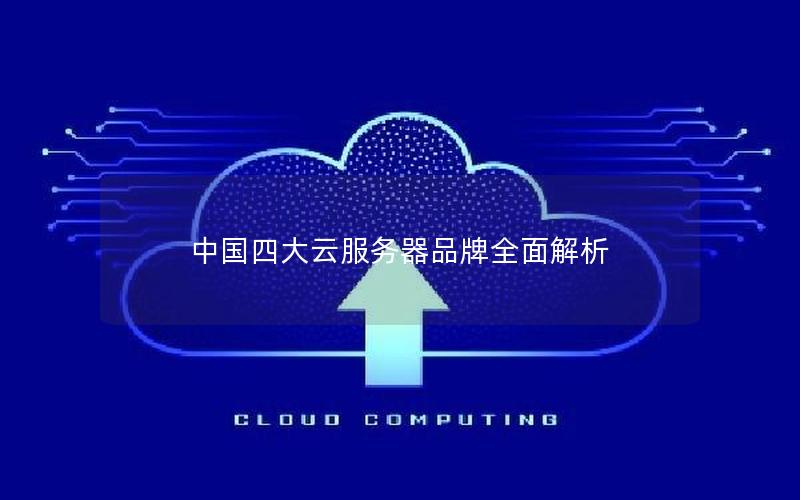 中国四大云服务器品牌全面解析