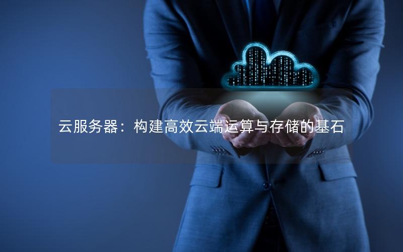 云服务器：构建高效云端运算与存储的基石