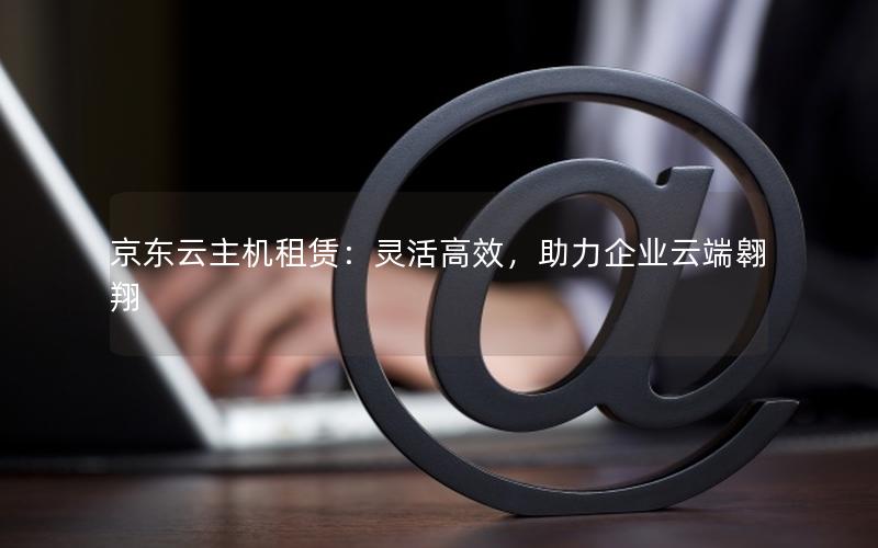 京东云主机租赁：灵活高效，助力企业云端翱翔