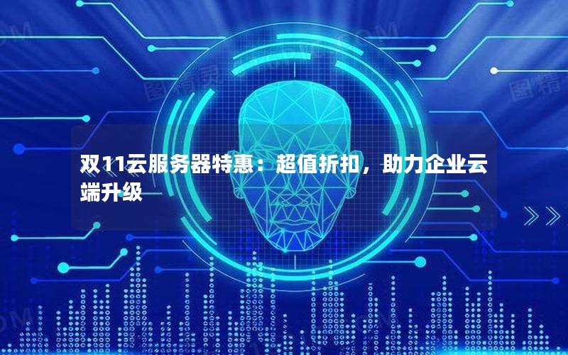 双11云服务器特惠：超值折扣，助力企业云端升级