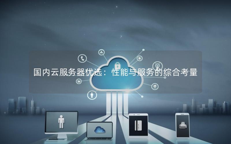 国内云服务器优选：性能与服务的综合考量