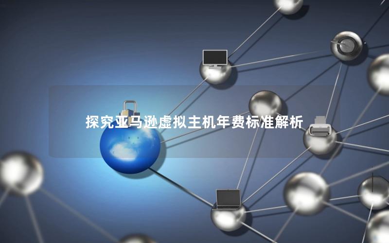 探究亚马逊虚拟主机年费标准解析