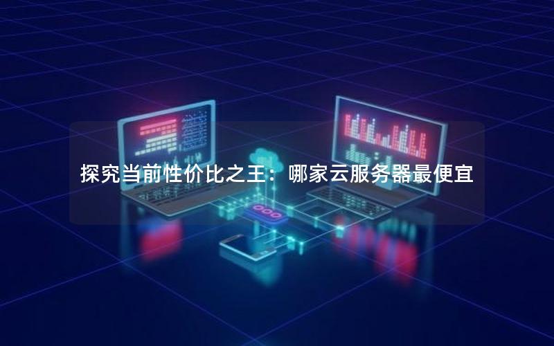 探究当前性价比之王：哪家云服务器最便宜