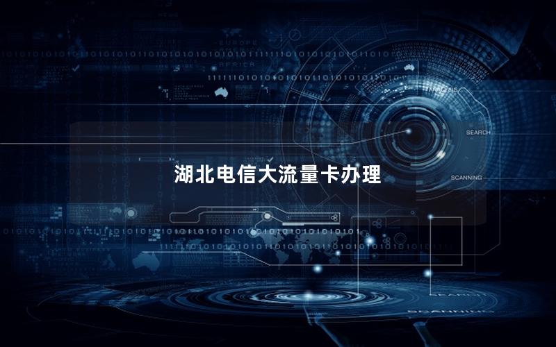 湖北电信大流量卡办理