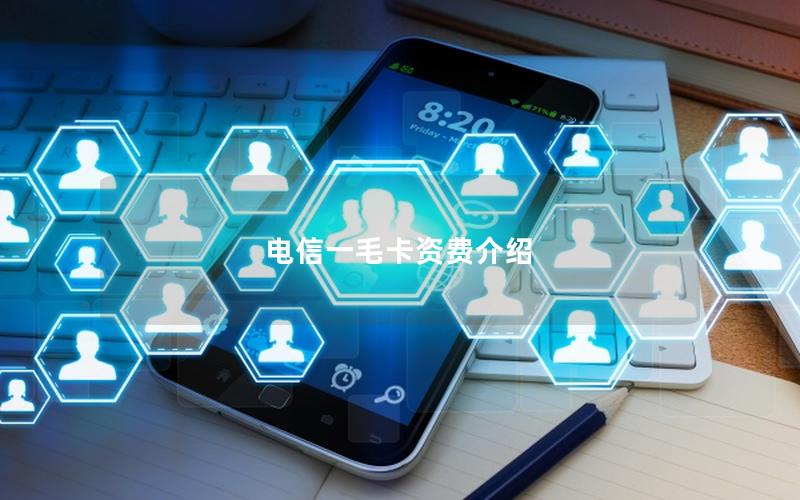 电信一毛卡资费介绍