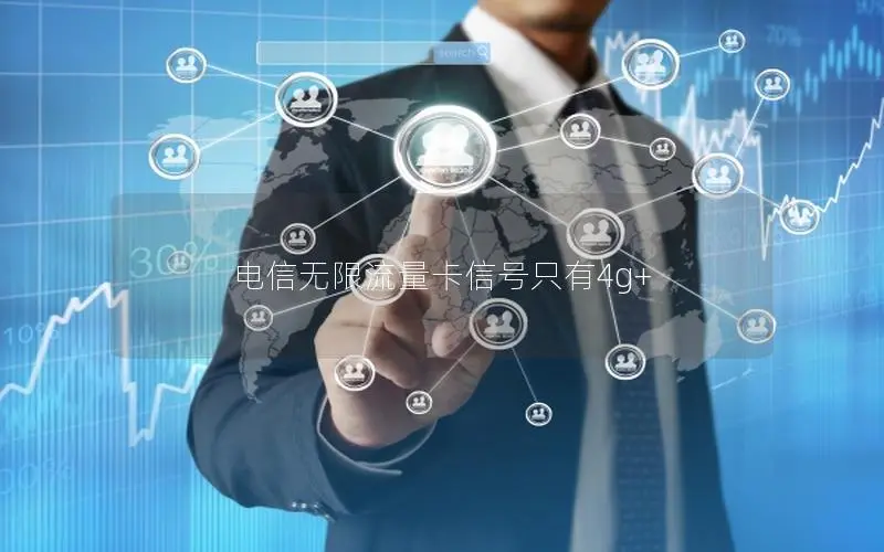 电信无限流量卡信号只有4g+