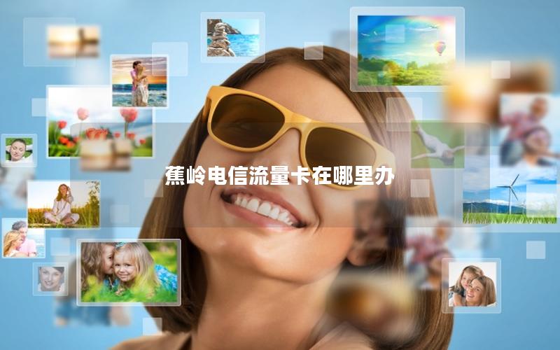 蕉岭电信流量卡在哪里办