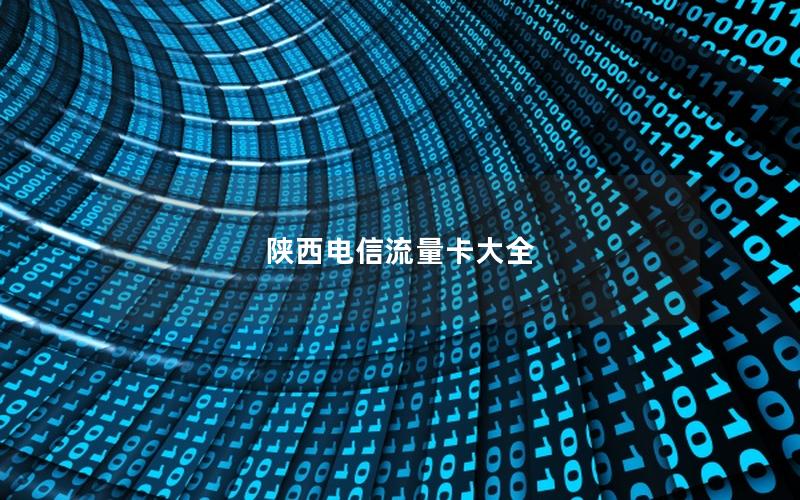 陕西电信流量卡大全