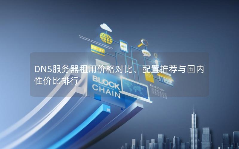 DNS服务器租用价格对比、配置推荐与国内性价比排行