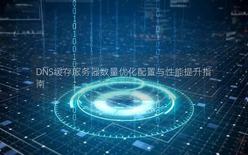 DNS缓存服务器数量优化配置与性能提升指南