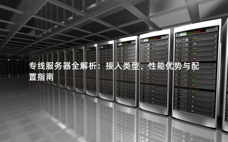 专线服务器全解析：接入类型、性能优势与配置指南