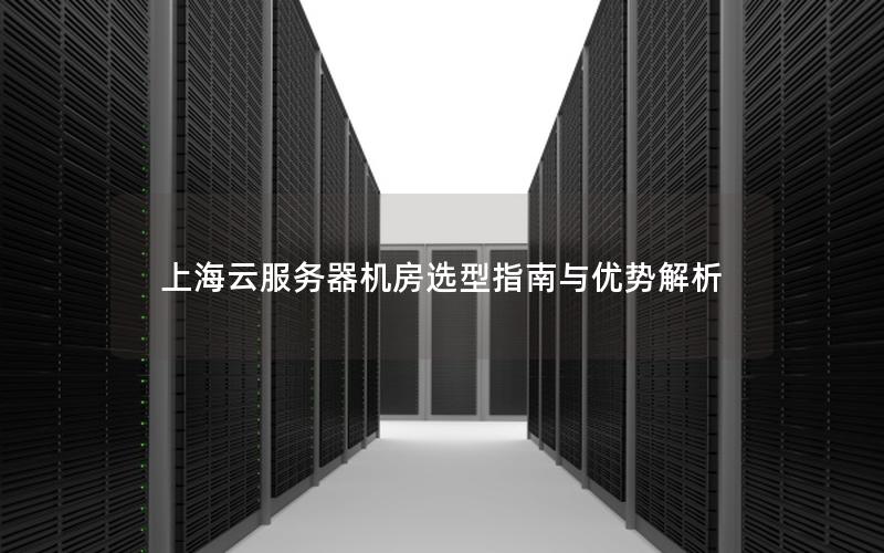 上海云服务器机房选型指南与优势解析