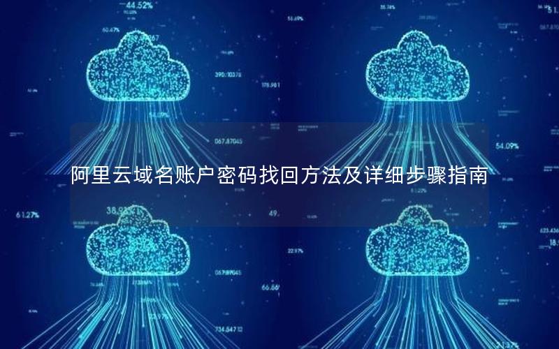 阿里云域名账户密码找回方法及详细步骤指南