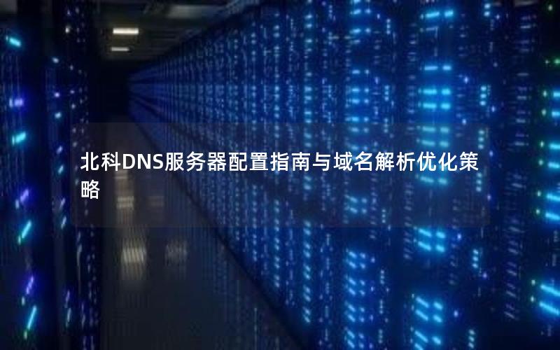 北科DNS服务器配置指南与域名解析优化策略